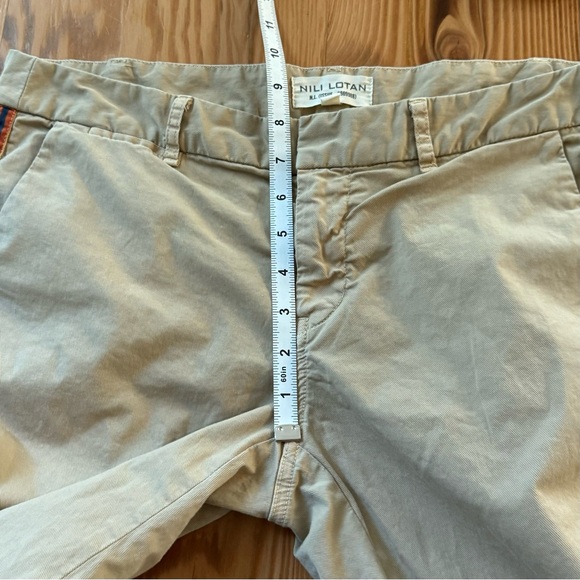 Nili Lotan East Hampton Tape Pant in Desert Sand Stripe - Picture 14 of 15